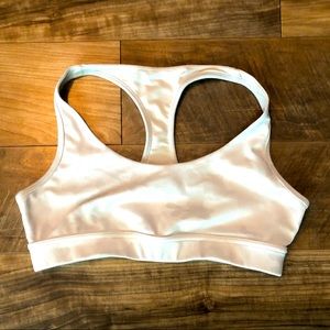 P’tula Mystique Ann Racerback Sports Bra - Mystique White